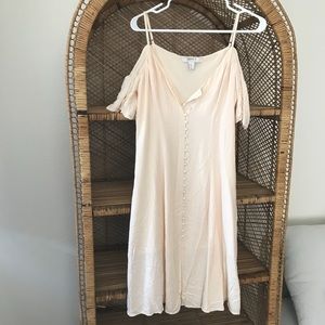 Button up midi dress